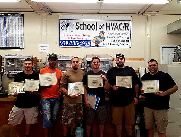New England Institute of HVAC graduates